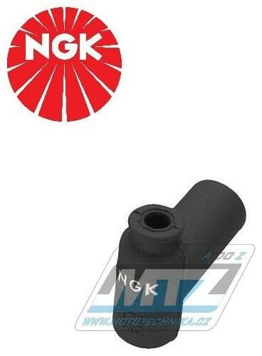 Obrázek produktu Fajfka/Botka NGK LB05EMH - 90° / 5 kOhm / pro svíčku s koncovkou - provedení silikonová - černá NGKLB05EMH-02