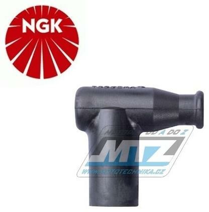 Obrázek produktu Fajfka/Botka NGK TB05EMA - 90° / 5 kOhm / pro svíčku s koncovkou - provedení silikonová NGKTB05EMA