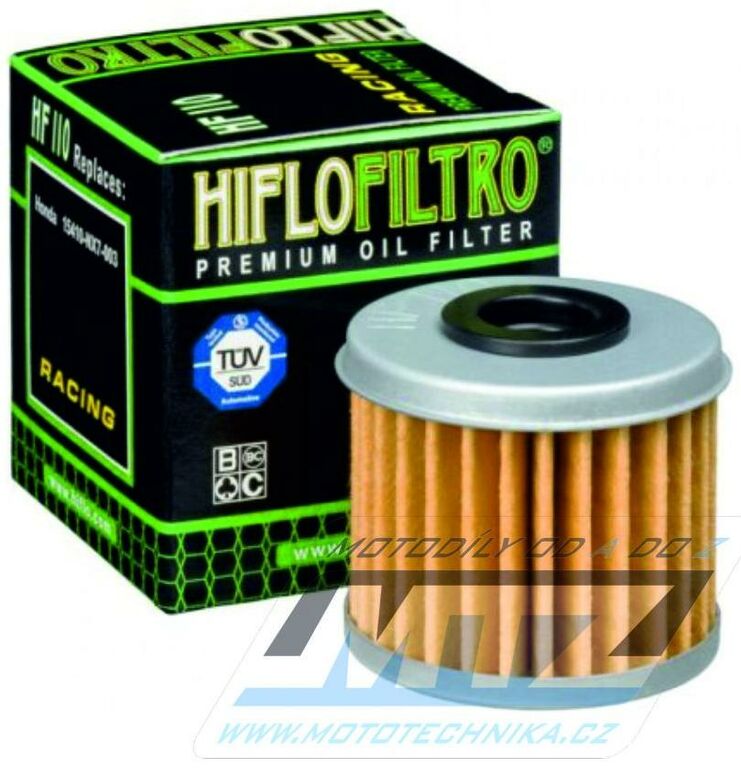 Obrázek produktu Filtr olejový HF110 (HifloFiltro) - Honda NSF250R (olejovy-filtr-hf110) HF110