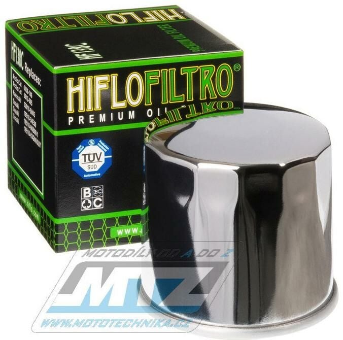 Obrázek produktu Filtr olejový HF138 (HifloFiltro) černý - Aprilia RSV1000 + Arctic Cat 400 + Bimota 1000 + Cagiva 650 Raptor + Kawasaki KLV1000 + Kymco 400 MXU + Sachs 800 Roadster + Suzuki GSF600 Bandit + DL650 V-St HF138B