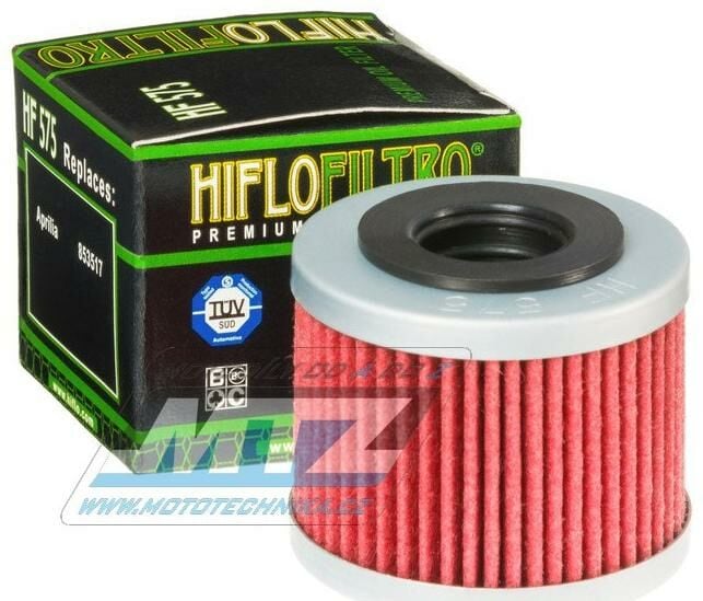 Obrázek produktu Filtr olejový HF575 (HifloFiltro) - Aprilia  MXV450 (hf575) HF575