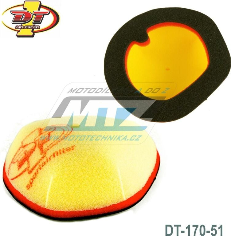 Obrázek produktu Filtr vzduchový - Suzuki RMX450Z / 10-18 (vzduchovy-filtr-dt-170-51)