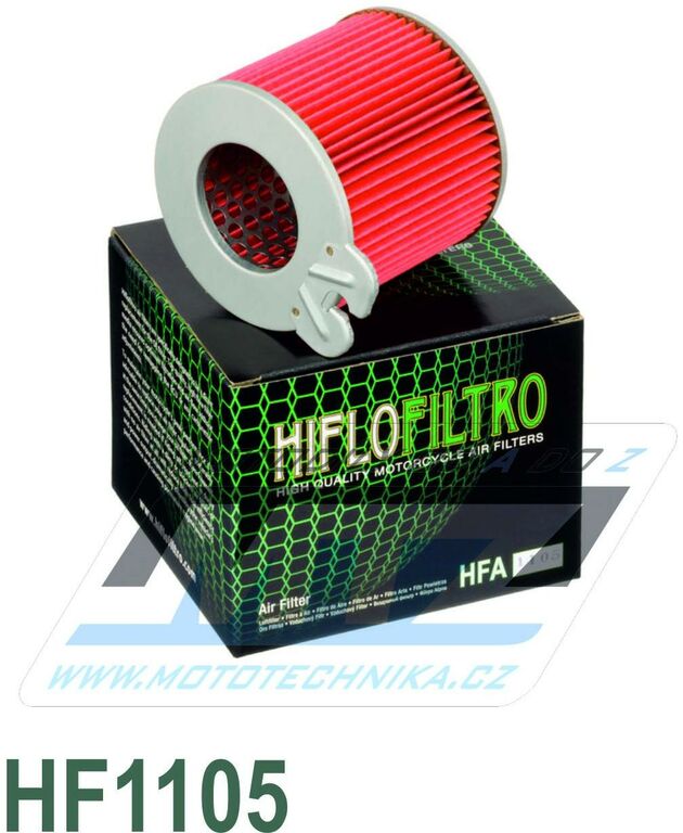 Obrázek produktu Filtr vzduchový HFA1105 (HifloFiltro) -  Honda CH150 Elite 150 HFA1105
