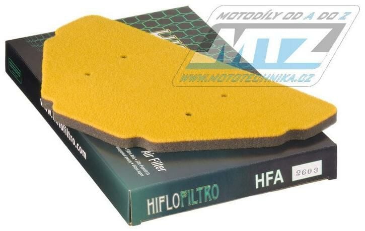 Obrázek produktu Filtr vzduchový HFA2603 (HifloFiltro) - Kawasaki ZX600 F1-F3 (ZX6-R Ninja) (hfa2603) HFA2603