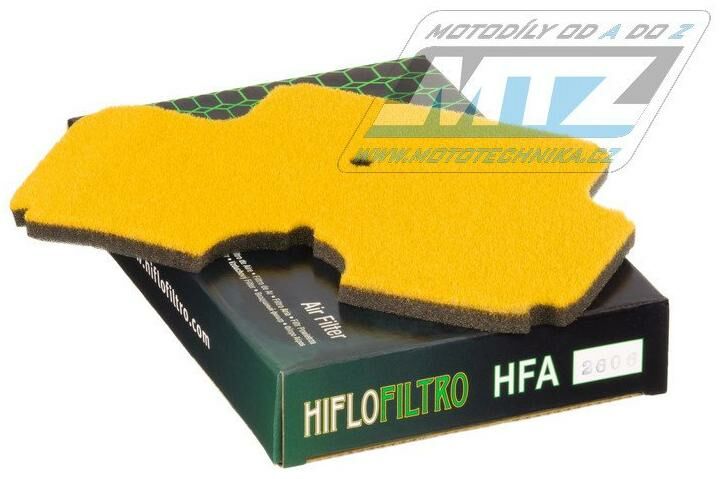 Obrázek produktu Filtr vzduchový HFA2606 (HifloFiltro) - Kawasaki ER6F+ER6N + EX650+ER650 + EX650 Ninja 650R + KLE650 Versys + KLE650 Versys Tourer HFA2606