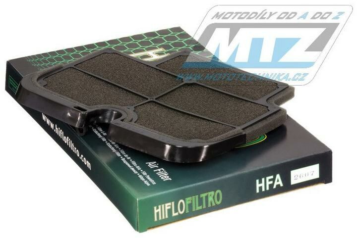 Obrázek produktu Filtr vzduchový HFA2607 (HifloFiltro) - Kawasaki ER6F (EX650) + ER6N (ER650) + EX650 CBF,ECF Ninja 650R HFA2607