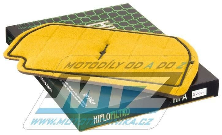 Obrázek produktu Filtr vzduchový HFA2708 (HifloFiltro) - Kawasaki ZX750 (ZXR750) HFA2708