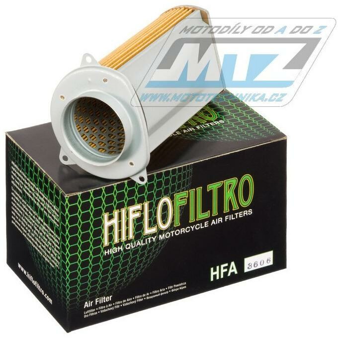 Obrázek produktu Filtr vzduchový HFA3606 (HifloFiltro) - Suzuki VS600 + VS700 + VS750 + VS750 Intruder + VS800 Intruder + S50 Boulevard HFA3606