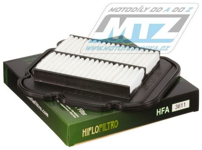 Obrázek produktu Filtr vzduchový HFA3611 (HifloFiltro) - Suzuki DL650 V-Strom / 04-21 + DL1000 V-Strom / 02-10 + Kawasaki KLV1000 / 04-06 HFA3611