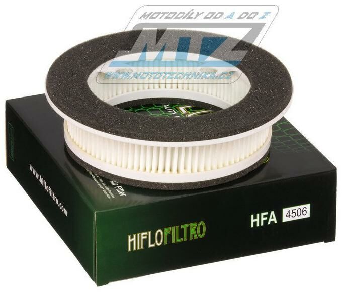 Obrázek produktu Filtr vzduchový HFA4506 (HifloFiltro) - Yamaha XP500 T-MAX + XP500SP T-MAX White MAX (hfa4506) HFA4506