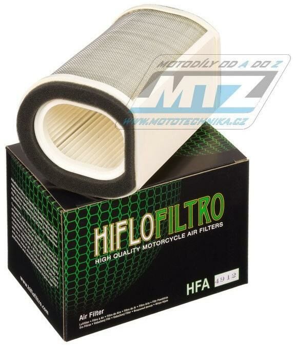 Obrázek produktu Filtr vzduchový HFA4912 (HifloFiltro) - Yamaha FJR1300 / 01-23 + XVS1300A Midnight Star / 14-15 HFA4912