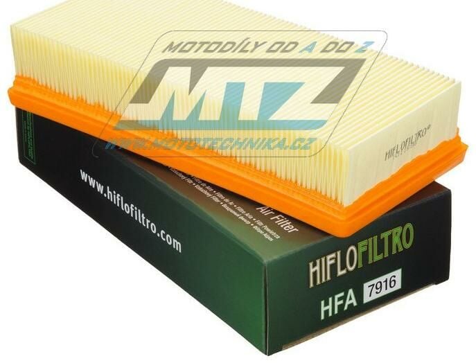 Obrázek produktu Filtr vzduchový HFA7916 (HifloFiltro) - BMW  K1600GT + K1600GT SE + K1600GTL + K1600GTL Exclusive + K1600GTL SE + K1600B HFA7916