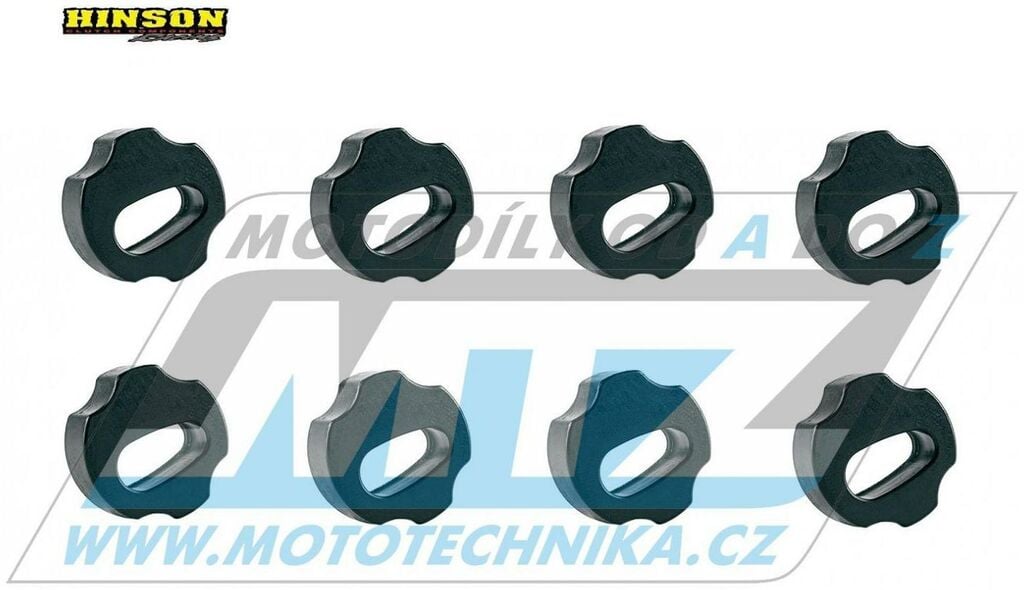 Obrázek produktu Gumy spojkového koše Hinson CU216 (sada 8 ks) - Yamaha YZF450 / 04-18 + YZF450X / 16-18 + WRF450 / 04-18 + YFZ450R / 09-10 (hicu216-mensi) HICU216