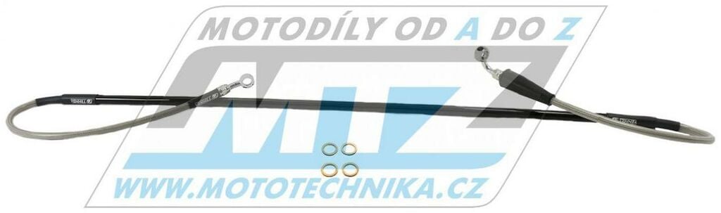 Obrázek produktu Hadice brzdová přední Husqvarna TE410+TE510+TE610 / 96-99 + WR125+WR250 / 96-99 + WR360 / 96-98 VEH01-1-018P