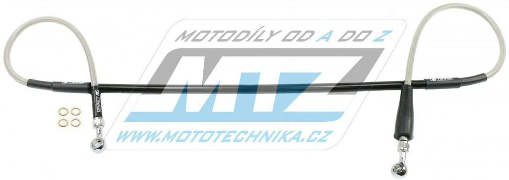 Obrázek produktu Hadice brzdová přední Kawasaki KX125 / 04-08 + KX250 / 04-06 + KXF250 / 04-05 + Suzuki RM125/ 04-05 + RM250 / 04-05 + RMZ250 / 04-06 VEK02-1-041P