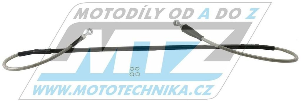 Obrázek produktu Hadice brzdová přední KTM 125SX+250SX + 250SXF+350SXF+450SXF + XC+XCF + 450SMR + Husqvarna TC125+TC250 + FC250+FC350+FC450 + TX300+FX350+FX450 + Gas-Gas VEK01-1-027P