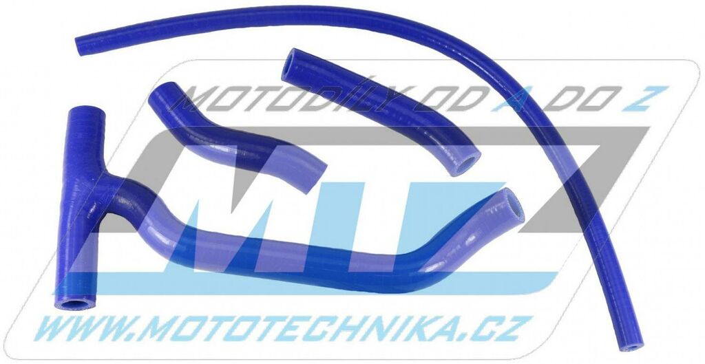 Obrázek produktu Hadice chladiče Sherco (2takt) SE250 / 14-18 + SE300 / 14-18 - modré (sada 4ks) (ir010069-mensi) IR010069