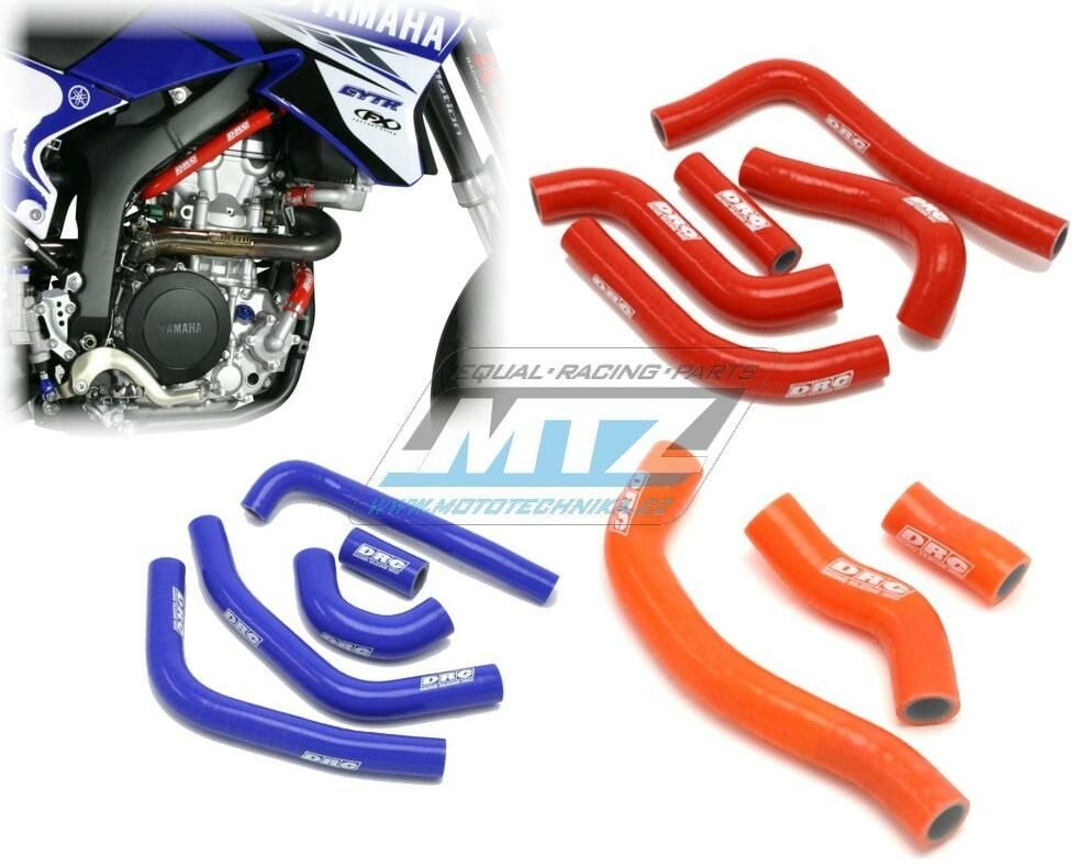 Obrázek produktu Hadice chladiče DRC RADIATOR HOSE KIT - DRC D47-01-582 - Suzuki RM125 / 01-11 - modré DF4701582