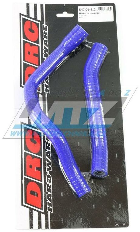 Obrázek produktu Hadice chladiče DRC RADIATOR HOSE KIT - DRC D47-01-612 - Yamaha YZ85 / 19-23 - modré (sada 2ks) DF4701612