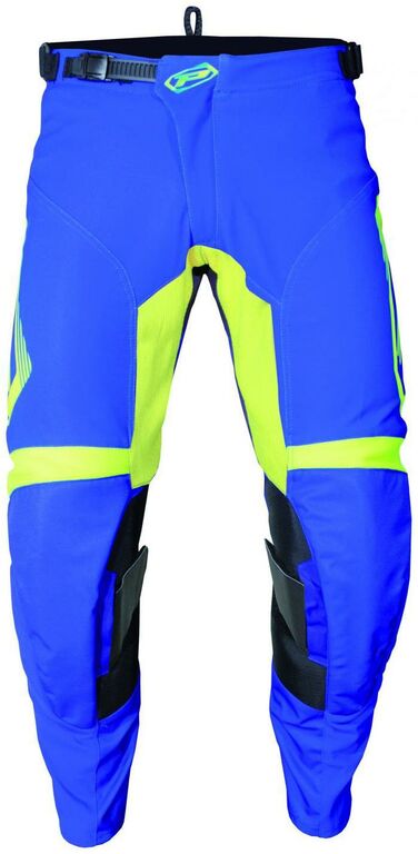 Obrázek produktu Kalhoty motokros PROGRIP 6015 - modro-fluo žluté - velikost 38 PG6015-3/5-38