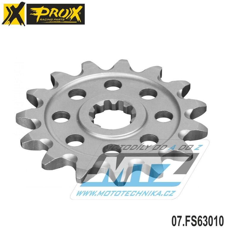 Obrázek produktu Kolečko řetězové (pastorek) 07.FS63010-13zubů ProX - TM EN250F + MX250F / 11-22 07.FS63010-13