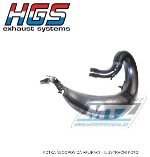 Obrázek produktu Koleno výfuku HGS - Kawasaki KX65 / 02-24 HGS-KAW.001-PIPE