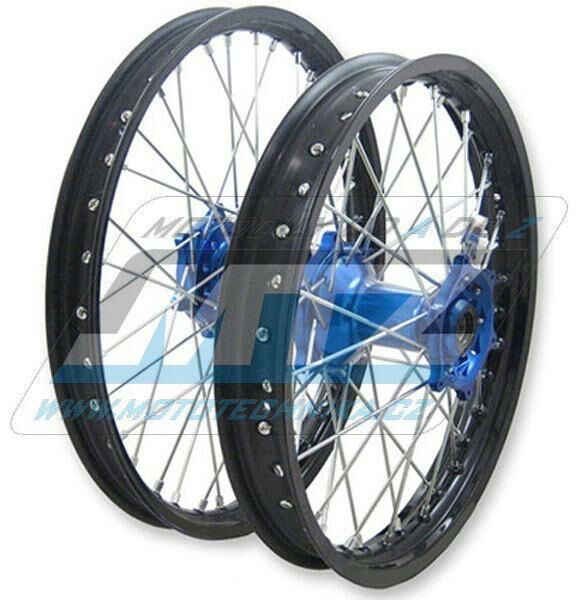 Obrázek produktu Kolo kompletní zadní 2,15x18" (modrý náboj / černý ráfek) - Yamaha WRF250+WRF450+WRF426 (wheels-blue1) ZWW18215YZ-03