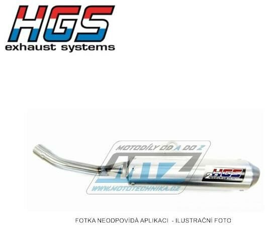 Obrázek produktu Koncovka (tlumič) výfuku HGS - Gas-Gas EC125 / 02-13 (enduro provedení) (tlumivka125) HGS-GAS.002-KONC