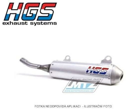 Obrázek produktu Koncovka (tlumič) výfuku HGS - Gas-Gas EC250 / 17-20 (enduro provedení) (tlumivka250) HGS-GAS.040-KONC