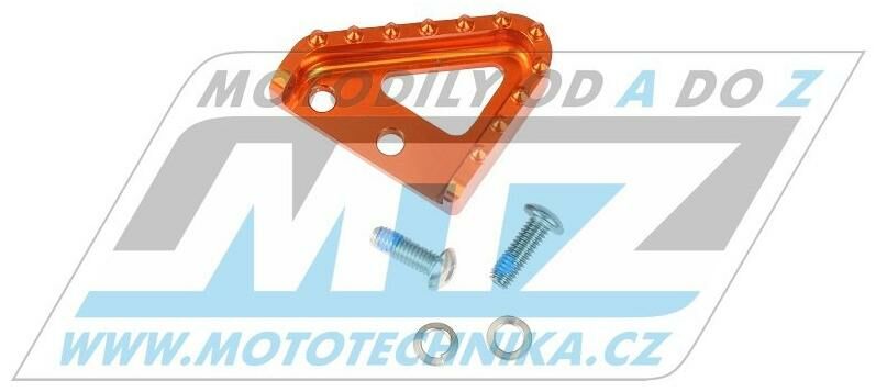 Obrázek produktu Koncovka pedálu brzdy - oranžová 83P-99807