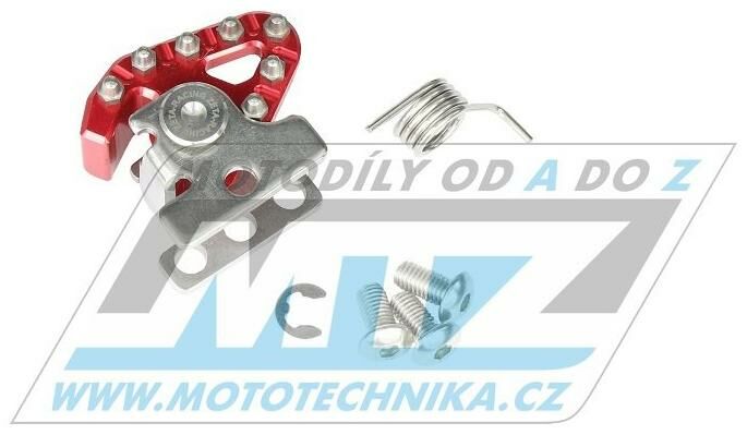 Obrázek produktu Koncovka pedálu brzdy Zeta Trigger - ZETA ZE90-7902 - červená ZE907902