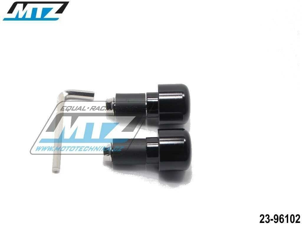 Obrázek produktu Koncovky/závaží řidítek END - černé (pro vnitřní průměr řidítek ¤17mm) 23-96102