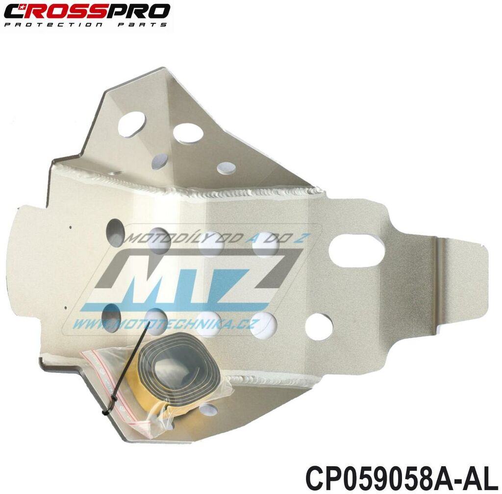 Obrázek produktu Kryt pod motor hliníkový ALU Engine Guard - Suzuki RMZ450 / 10-15 CP059058A-AL