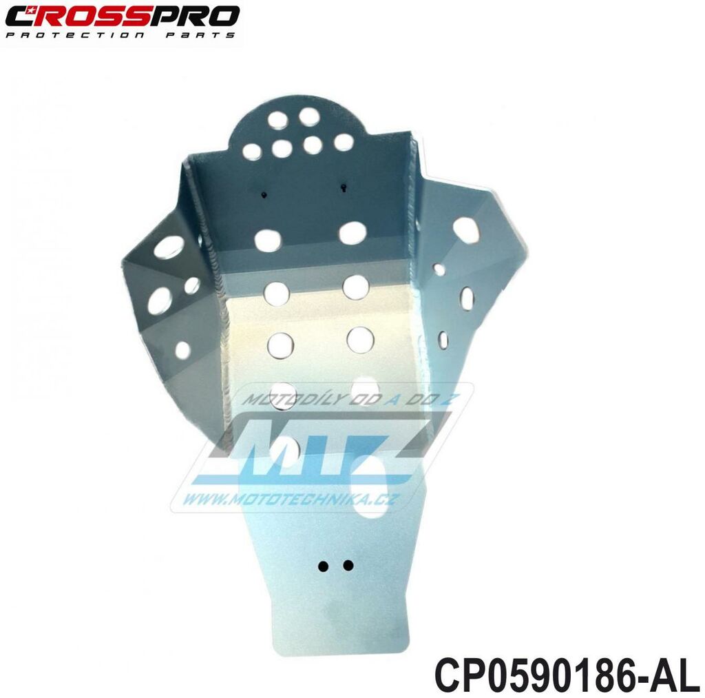 Obrázek produktu Kryt pod motor hliníkový ALU Engine Guard - Suzuki RMZ450 / 18-21 (kryt-motoru-crosspro-cp0590186-al) CP0590186-AL