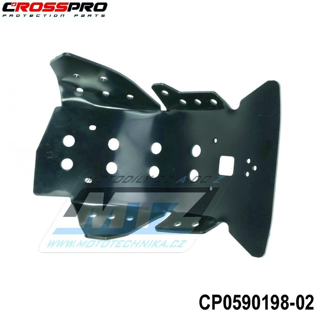 Obrázek produktu Kryt pod motor plastový DTC Engine Guard - Sherco SEF250+SEF300 / 19-24 - barva černá CP0590198-02
