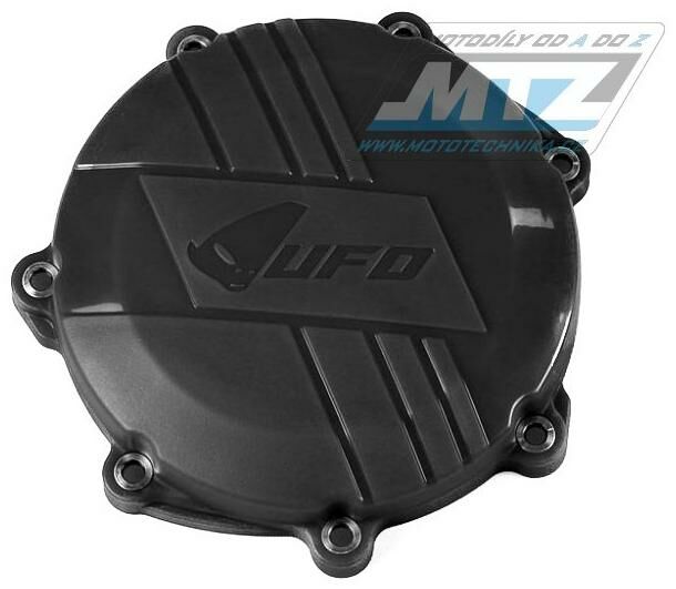 Obrázek produktu Kryt spojkového víka UFO Yamaha YZF250 / 14-19 + WRF250 / 15-19 - černý UF2403-02