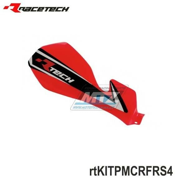 Obrázek produktu Kryty páček do objímky Honda CRF - červené RTKITPMCRFRS4