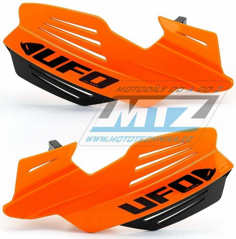 Obrázek produktu Kryty páček Ufo Vulcano+ALU - včetně montážního kitu - FLUO oranžové UF1650-FL07