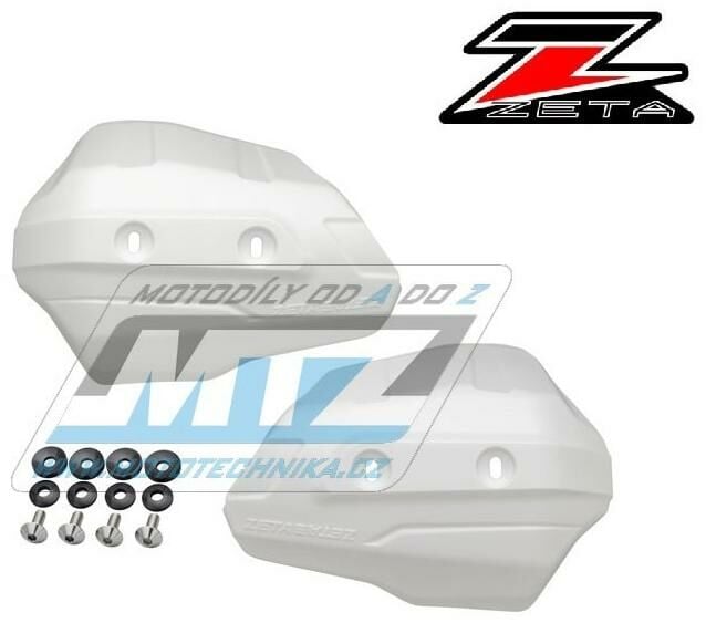 Obrázek produktu Kryty páček ZETA Scudo Protector pro bástry Adventure Armor Guard - ZETA ZE72-6158 - barva bílá ZE726158