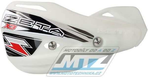 Obrázek produktu Kryty páček ZETA XC3-Protector (se zvýšenou ochranou pumpy) - ZETA ZE72-0410 - bílé ZE720410