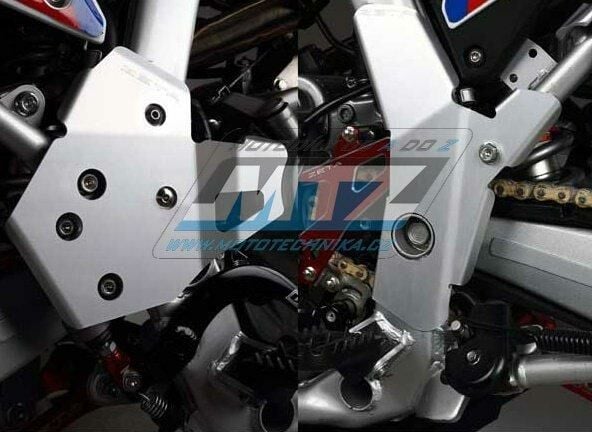 Obrázek produktu Kryty rámu hliníkové Zeta Frame Guard - ZETA ZE52-0019 - Honda CRF250L+CRF250M / 12-20 + CRF250 Rally / 17-20 ZE520019