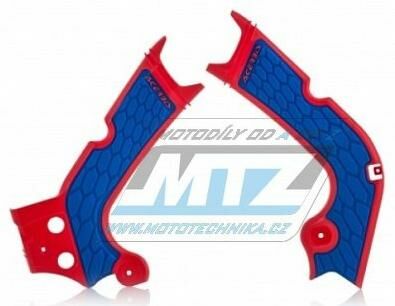 Obrázek produktu Kryty rámu Honda CRF250R / 18-19 + CRF450R / 17-18 + CRF250RX+CRF300RX - (barva červeno-modrá) (00220403) AC0022386.344