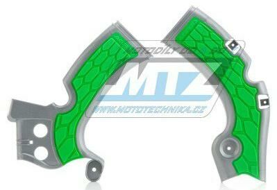 Obrázek produktu Kryty rámu Kawasaki KXF450 / 09-18 (barva šedo-zelená) (00178141808) AC0017814.227