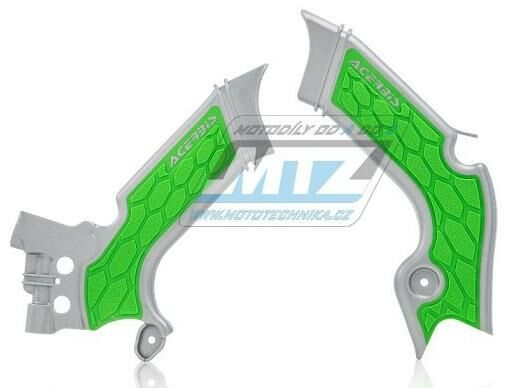 Obrázek produktu Kryty rámu Kawasaki KXF450+KX450 / 19-23 + KXF250+KX250 / 21-24 + KX250X+KX450X - barva šedo-zelená AC0023693.297