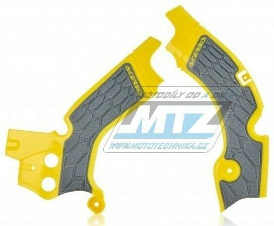 Obrázek produktu Kryty rámu Suzuki RMZ450 / 08-17 - (barva žluto-šedá) (00223470518) AC0022347.277