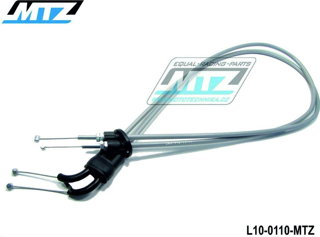 Obrázek produktu Lanko plynu KTM-4takty SXF+EXCF 250+350+400+450+530 + SMR450 + Husaberg FE250+FE350+FE450+FE501 / 13-14 L10-0110-MTZ