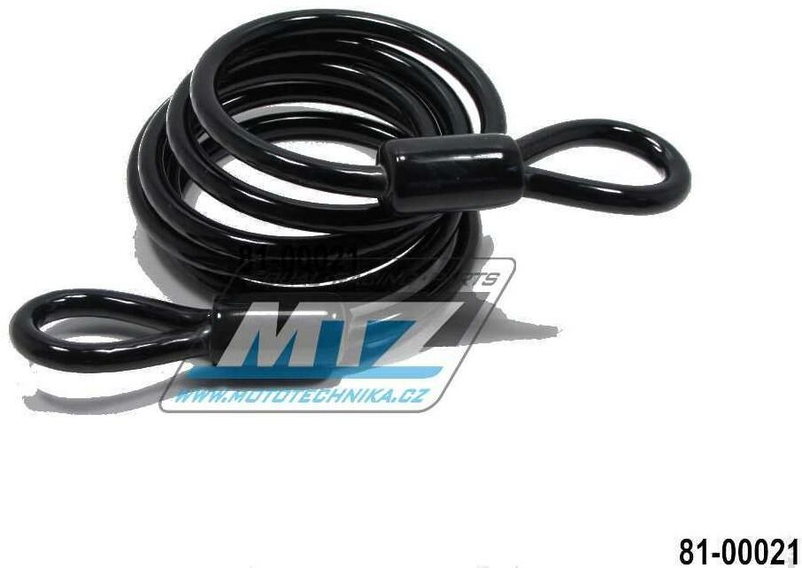 Obrázek produktu Lano s oky (průměr 8mm / délka 180mm) - černé 81-00021