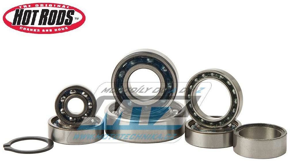 Obrázek produktu Ložiska převodovky KTM 125SX+125EXC+125EGS / 98-02 + 200SX+200EXC / 98-02 HRTBK0102