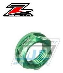 Obrázek produktu Matice osy předního kola ZETA ZE93-8035 - Yamaha YZF250+YZF450+YZF250X+YZF450X + WRF250+WRF450 + Kawasaki KX125+KX250+KXF250+KXF450+KLX450R + Suzuki RMZ250+RMZ450+RMX450Z+DRZ400 - zelená ZE938035