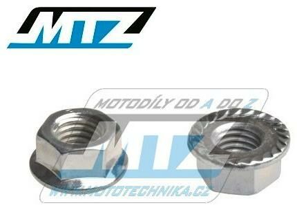 Obrázek produktu Matice rozety M8 (límcová s protisklovou podložkou - sada 2ks) 84-ŠROUBMATIC